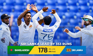 සියල්ල දැවී ලකුණු 178 කට සීමා වෙයි